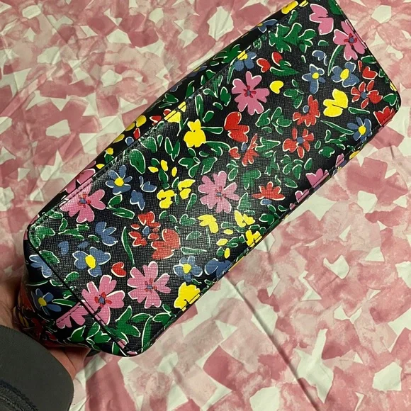 Kate Spade Navy Floral Tote Bag brand new no tags - Picture 4 of 13
